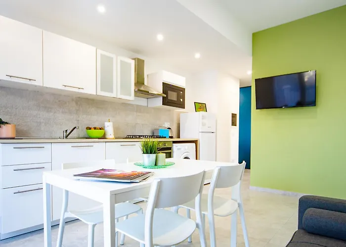 Perla Verde, Wifi E Air Con 公寓 卡拉古诺内