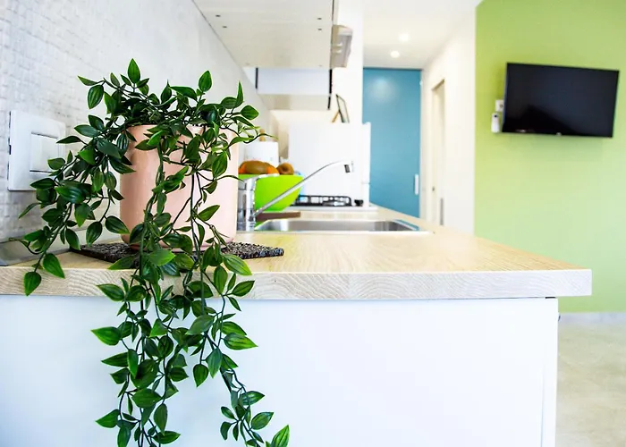 Perla Verde, Wifi E Air Con 公寓 卡拉古诺内